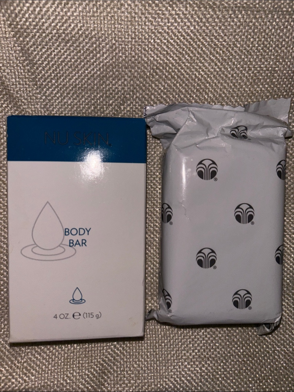 NuSkin Body Bar Soap - White and Blue Packaging - 2 Bars